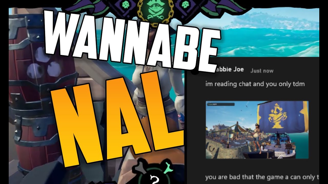 Wannabe NAL Player RAGES At Me In Sea of Thieves