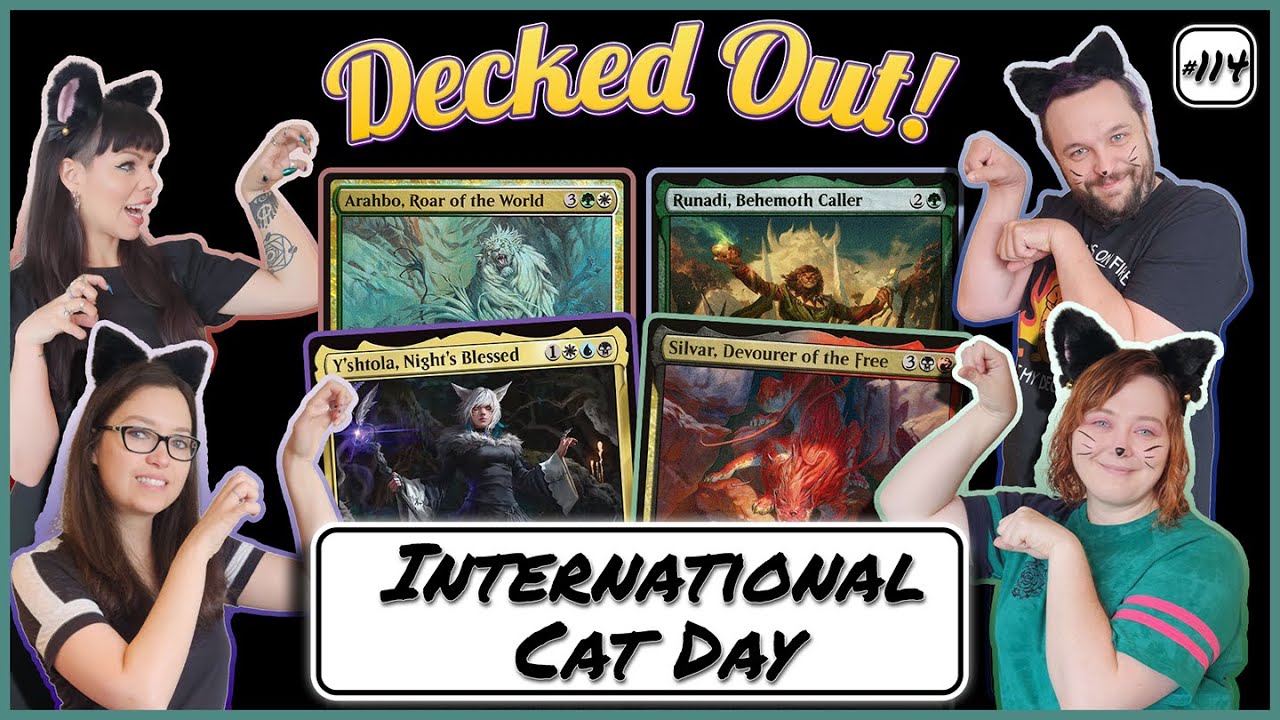 Claws Out for International Cat Day - EDH Gameplay Ep 114