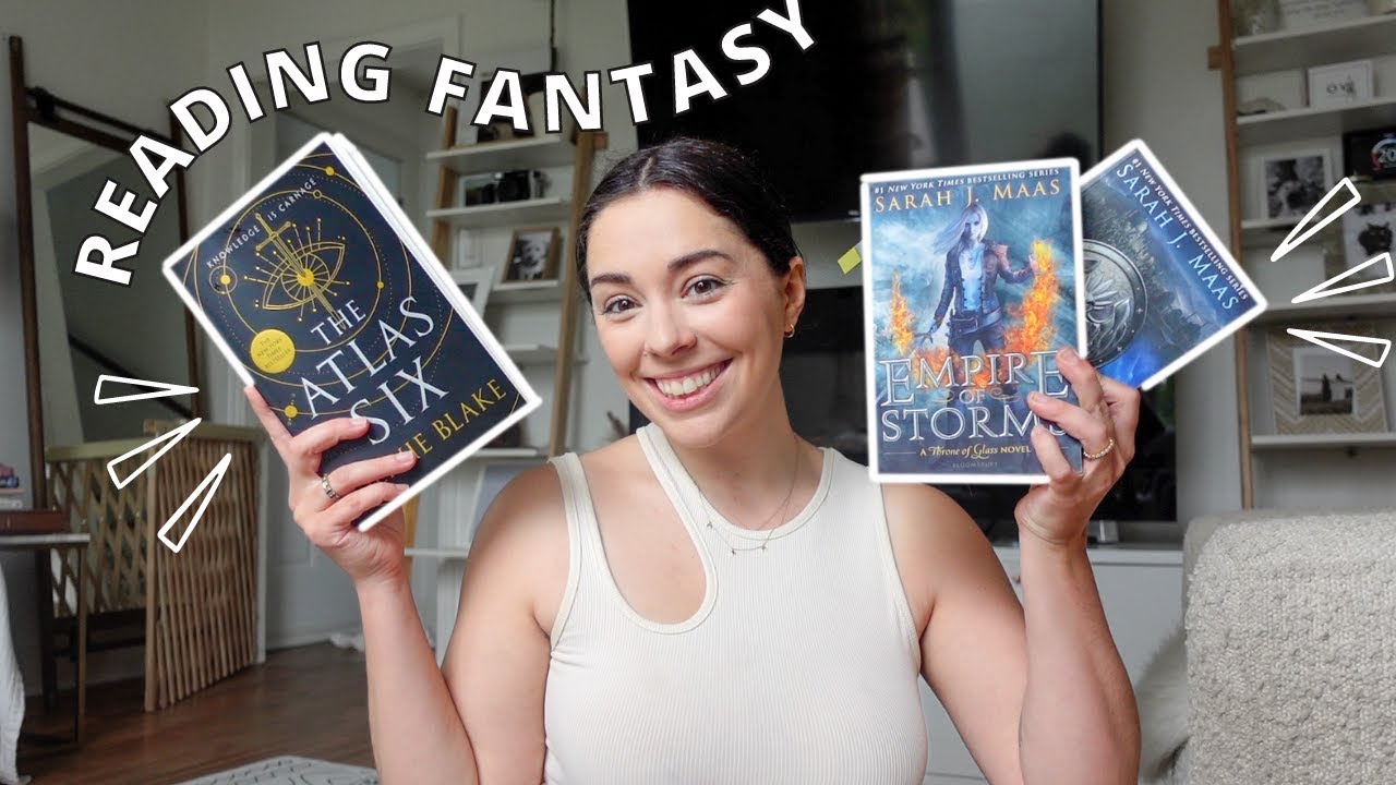 reading fantasy for a week! 📖✨ | spolier free reading vlog