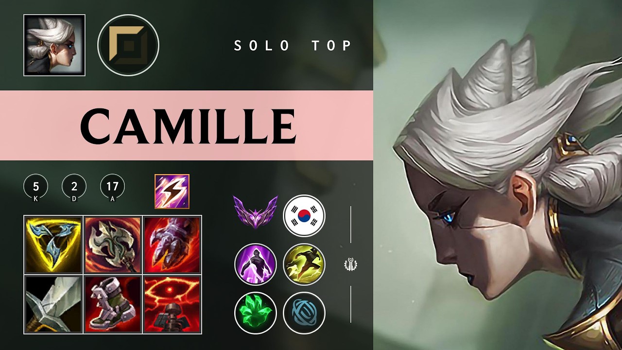 Camille Top vs Varus - KR Master Patch 26.04