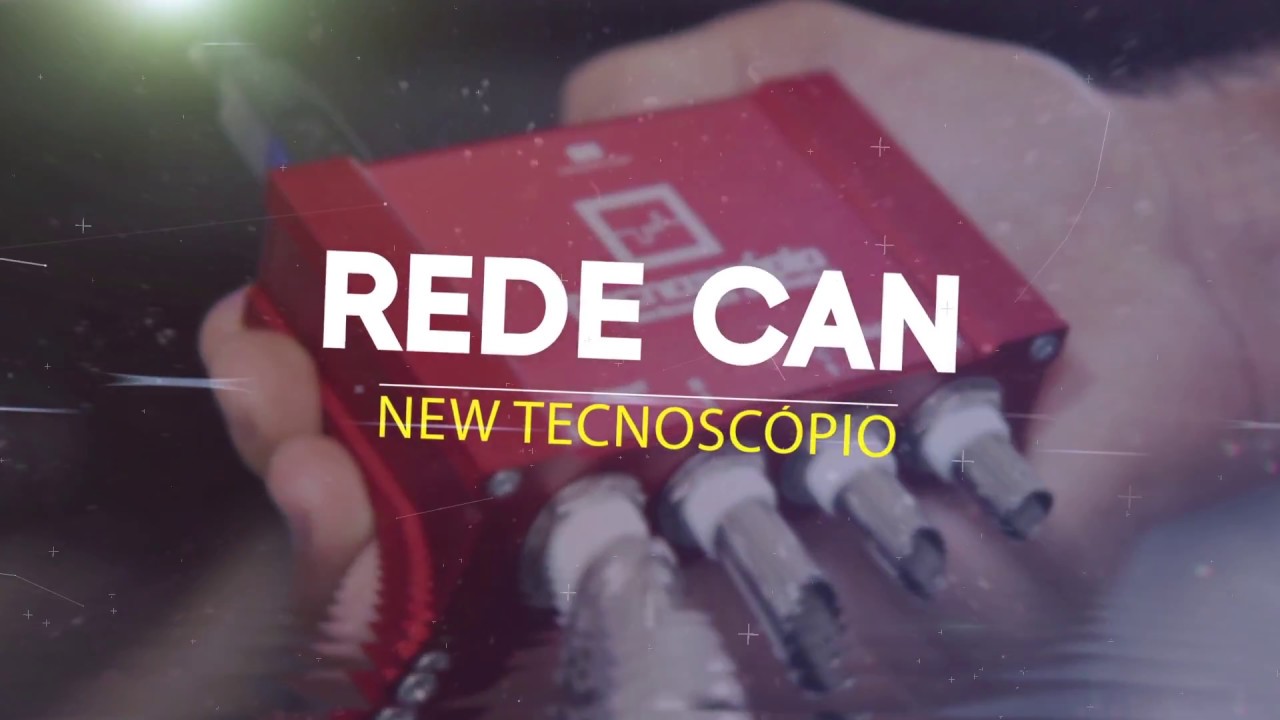 Testando a REDE CAN com new tecnoscopio