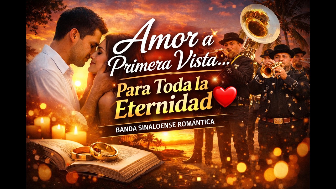 Amor a primera Vista Amor en  la Eternidad (Banda Sinaloense)