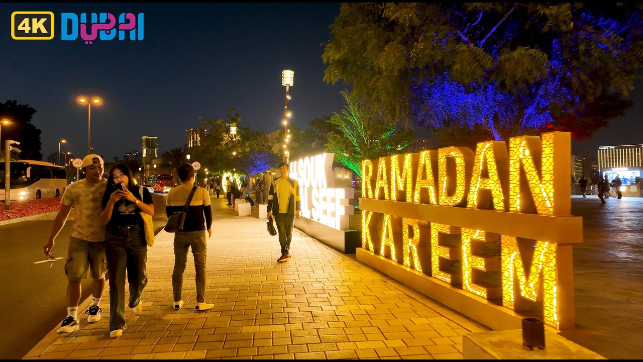 Bur Dubai Famous Places | Al Seef Streets | Evening Walking Tour Feb 2026