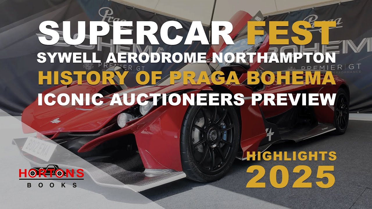 Supercar Fest 2025 Sywell Aerodrome | Iconic Auctioneers Preview | History of Praga Bohemia Cars