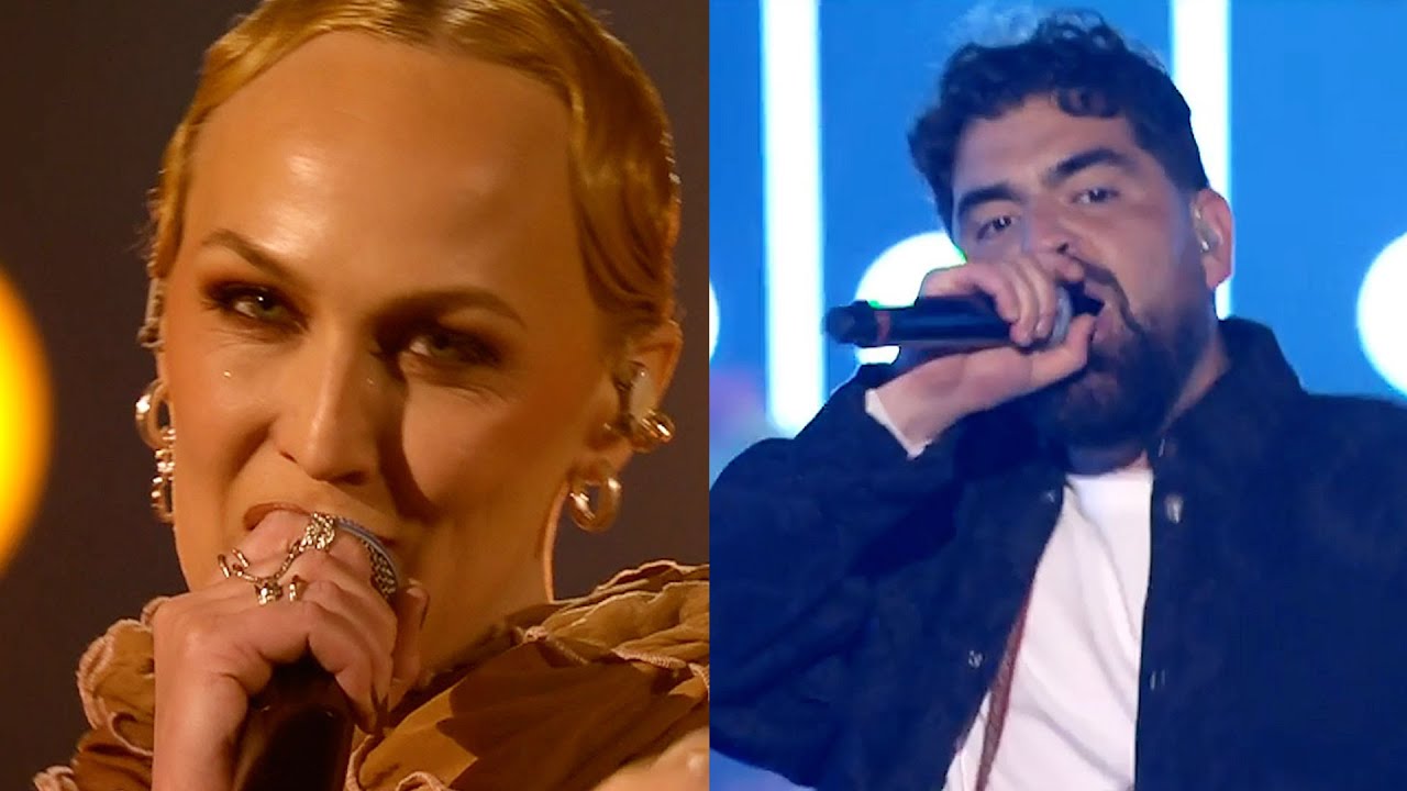 STOR och Moonica Mac uppträder på Grammisgalan 2023
