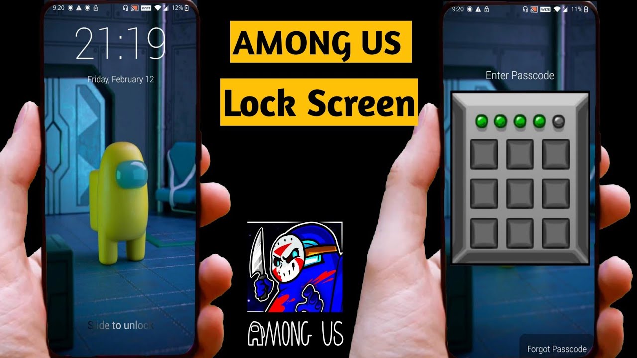 Among us Lock Screen