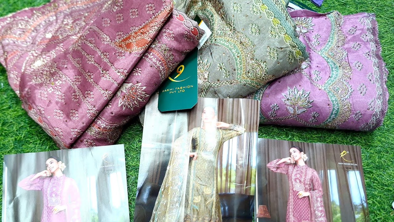 ঈদের সেরা Rakhi সিল্ক থ্রি পিস 🎊 | New Trendy Party Wear Collection 2026 Online Shopnil