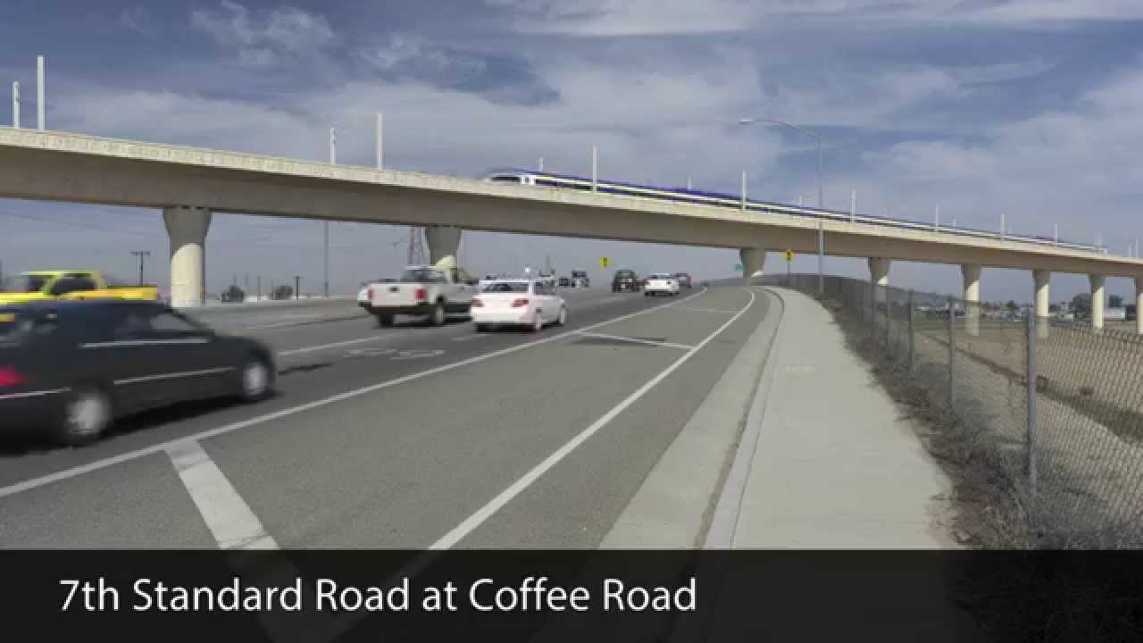 California High-Speed Rail - Bakersfield F Street Station Alignment