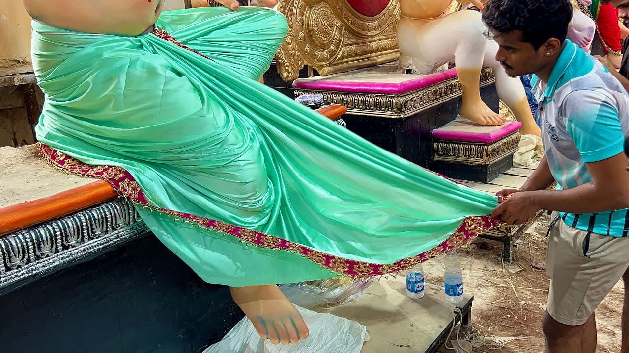 Ganpati Making & Dhoti Tutorial 2024 | DIY Ganesha Decoration for Ganesh Chaturthi