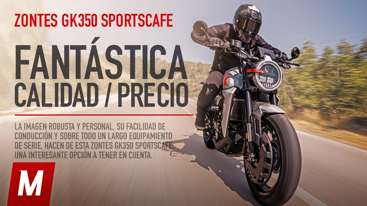 Zontes GK350 | Prueba y opinión