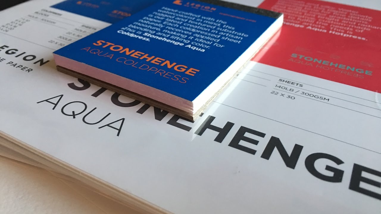 Stonehenge Aqua Watercolor Paper
