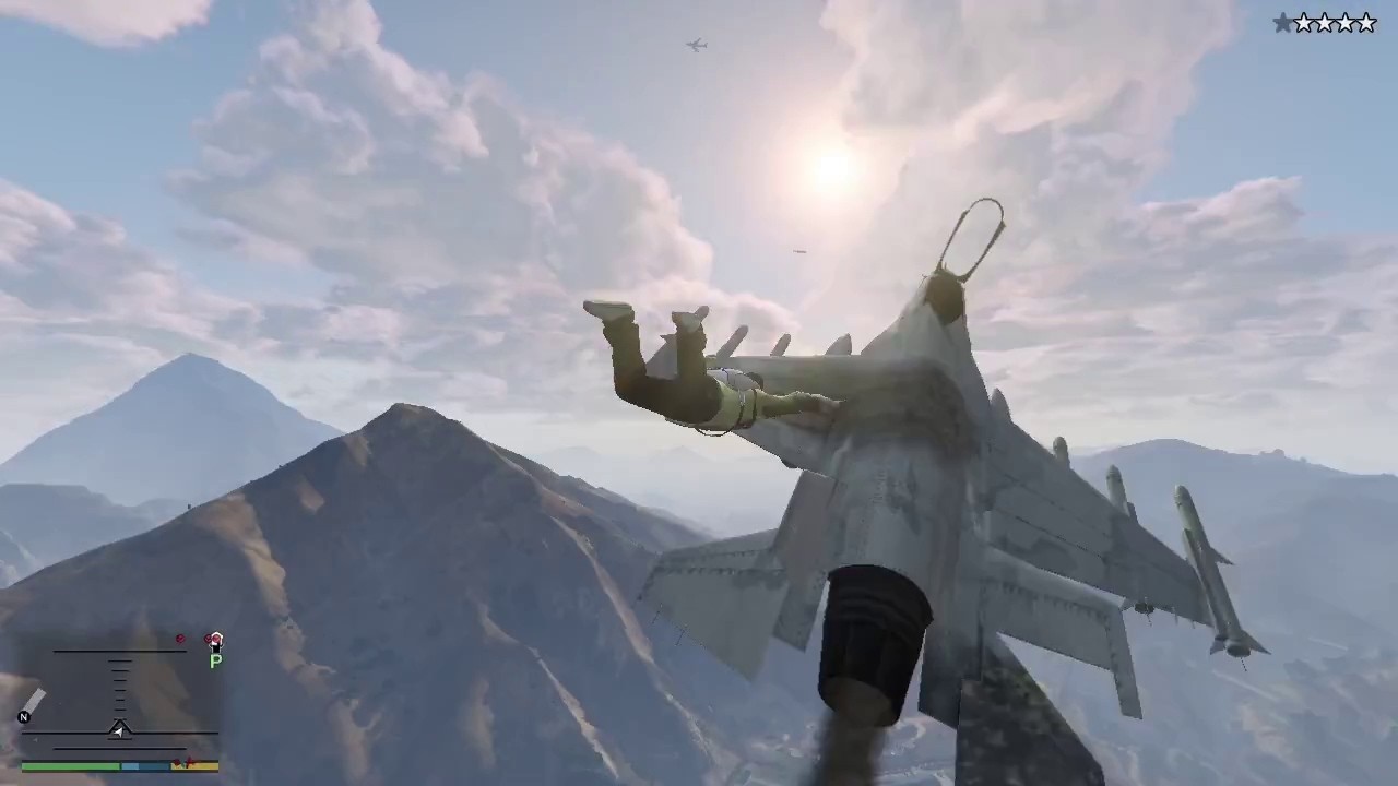 GTA 5 Busted | Franklin Hides Jet Like CJ But Army Finds Him 🚨✈️