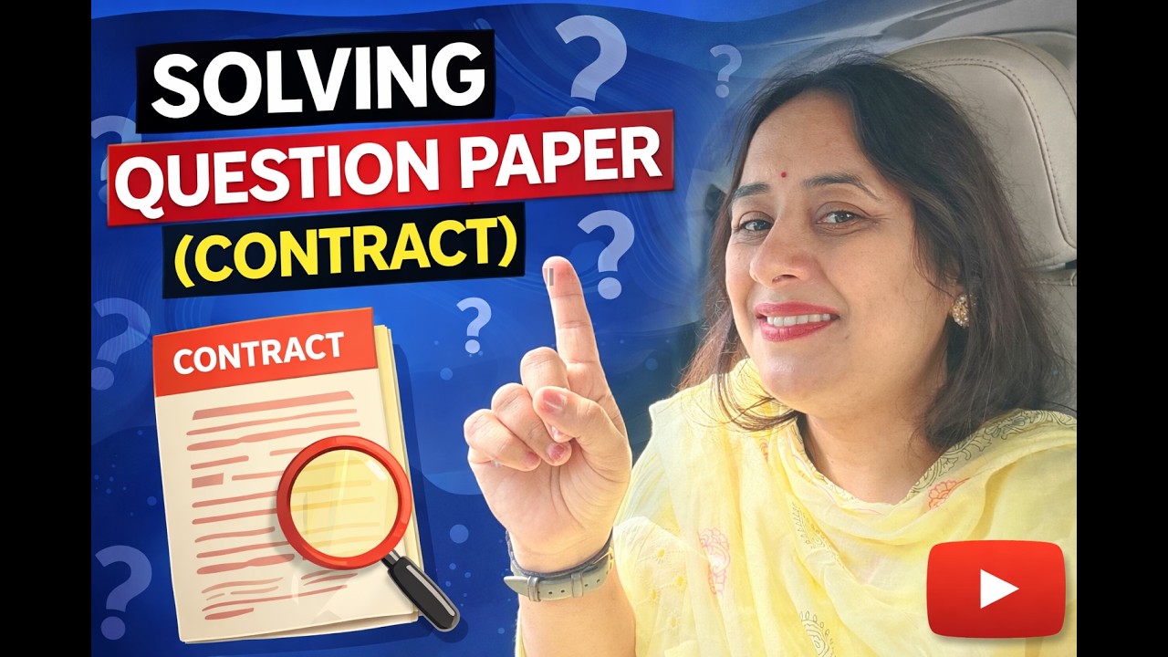 solving important questions on contracts