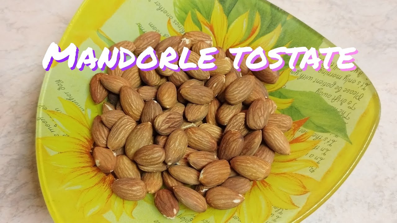 MANDORLE TOSTATE IN FRIGGITRICE AD ARIA #cookingtime #ricettaveg #fruttasecca