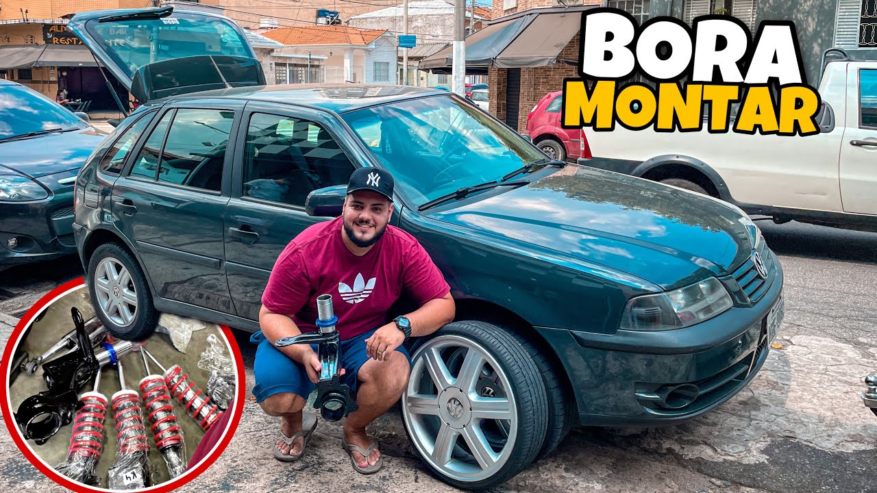 VAMOS MONTAR ROSCA SLIM NO GOL G3 , SERÁ QUE VAI VIM BAIXO ?