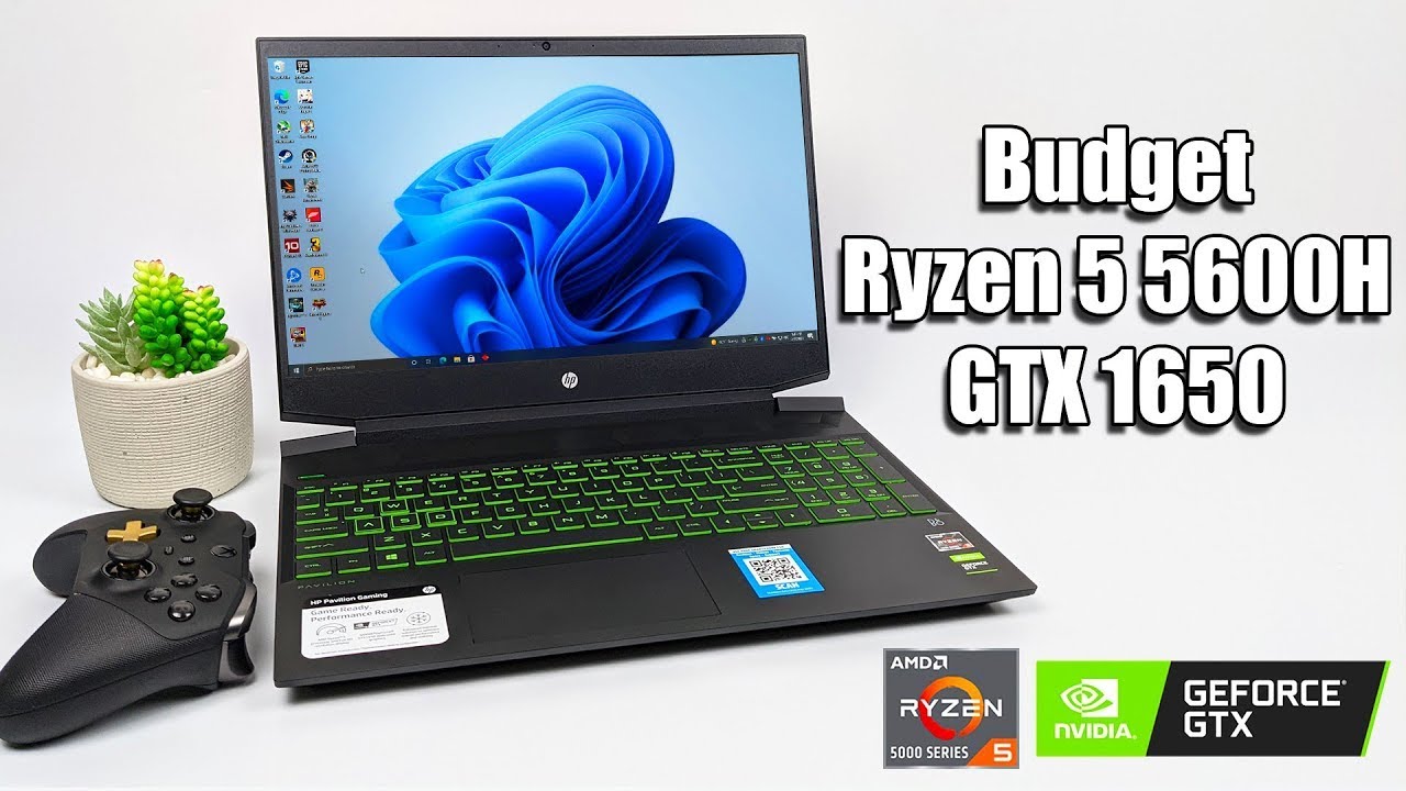 RYZEN 5600H и GTX 1650! Отличный бюджетный игровой ноутбук! Zen 3 и 144Гц