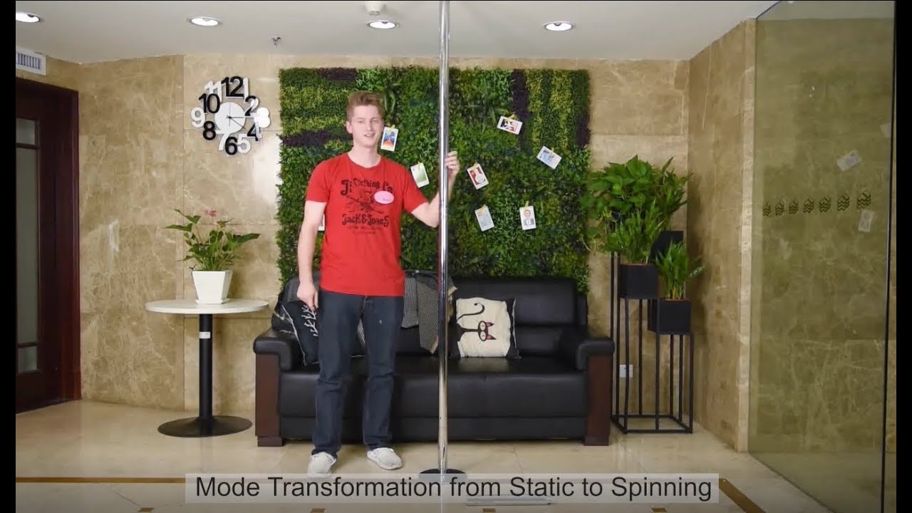 Yescom Dance Pole: How to Installation, Take Down and Spin? #howto