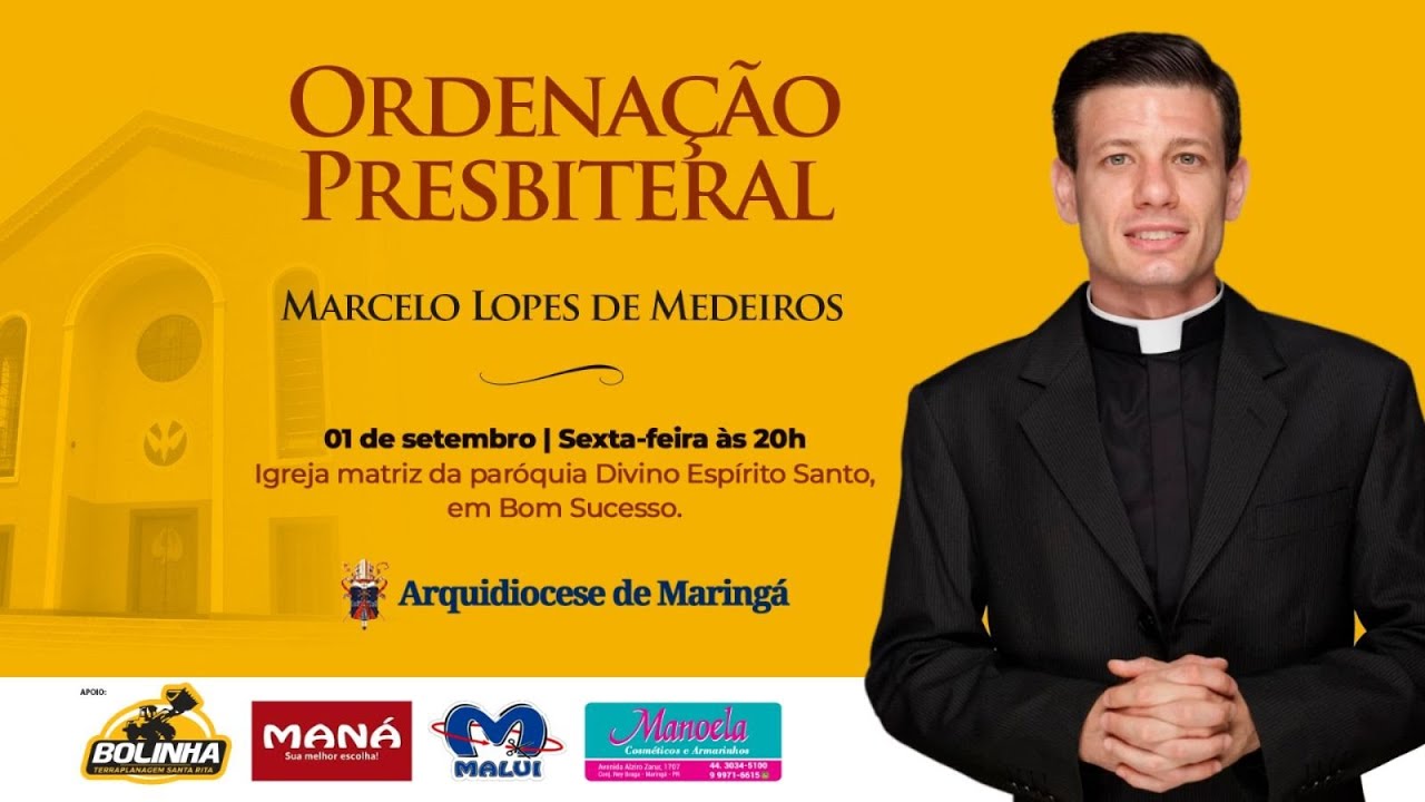 Ordenação presbiteral de Marcelo Lopes de Medeiros