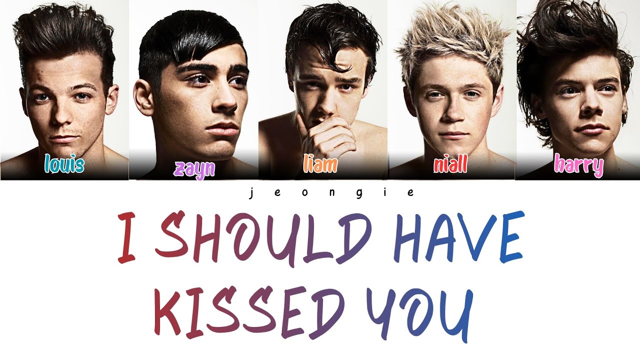One Direction - I Should Have Kissed You (Color Coded - Lyric)