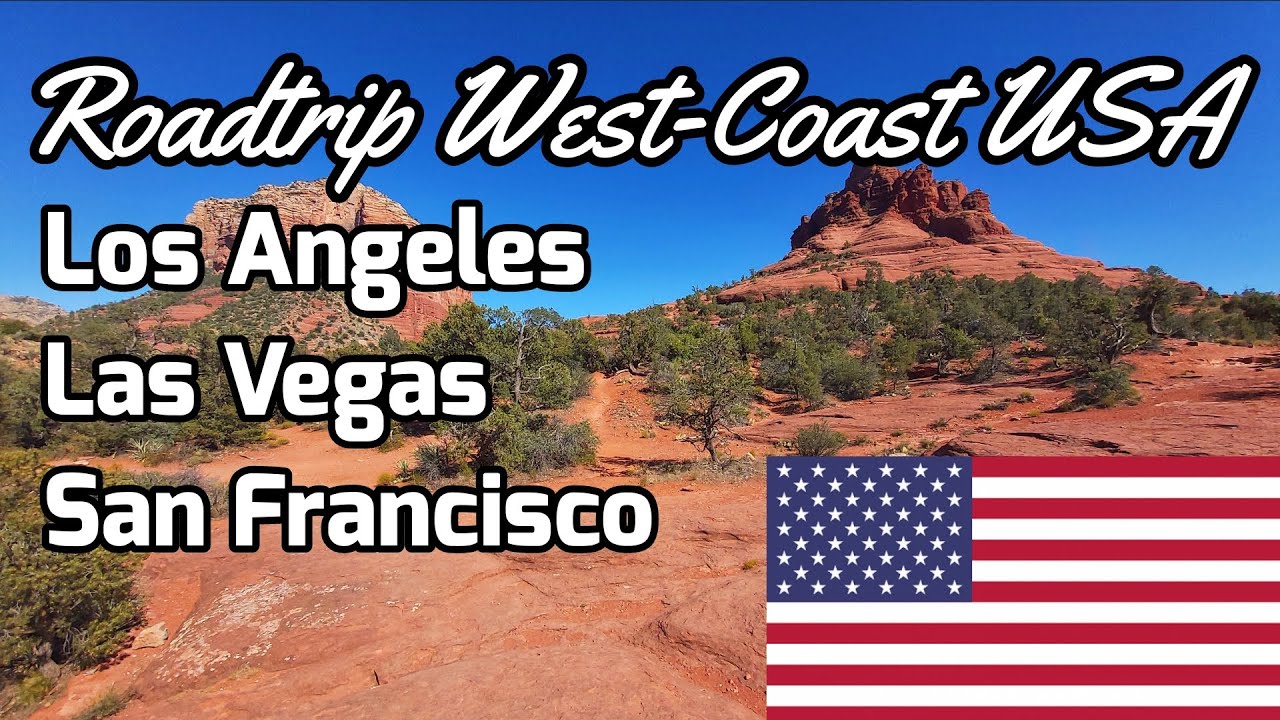 Rondreis West-kust Amerika🇺🇸🦭4K|Los Angels-Las Vegas-San Francisco| Roadtrip met de auto door de USA