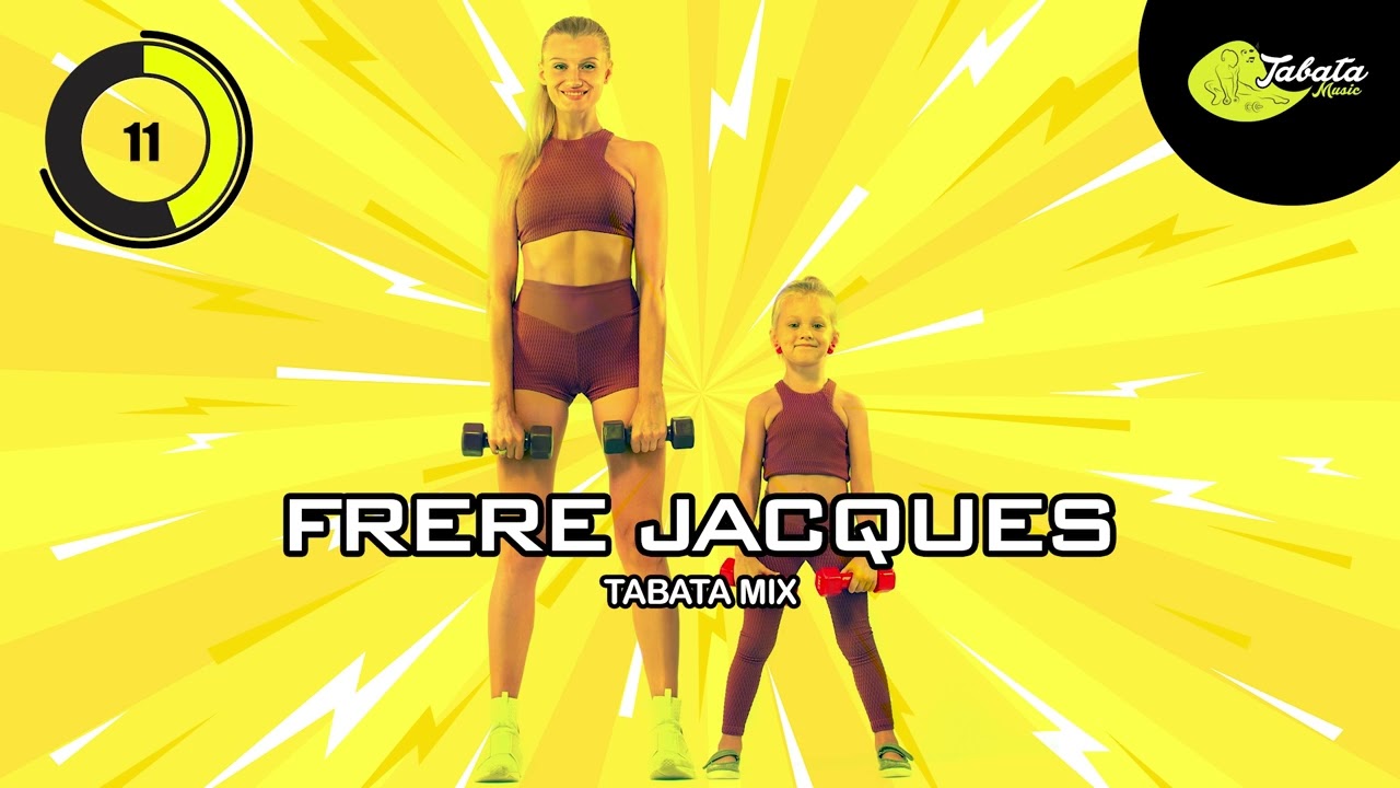 Tabata Music - Frere Jacques (Tabata Mix) w/ Tabata Timer