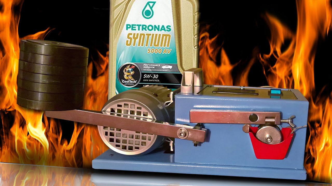 Тест моторного масла Petronas Syntium 5000 AV 5W30 100°C Питерский тестер