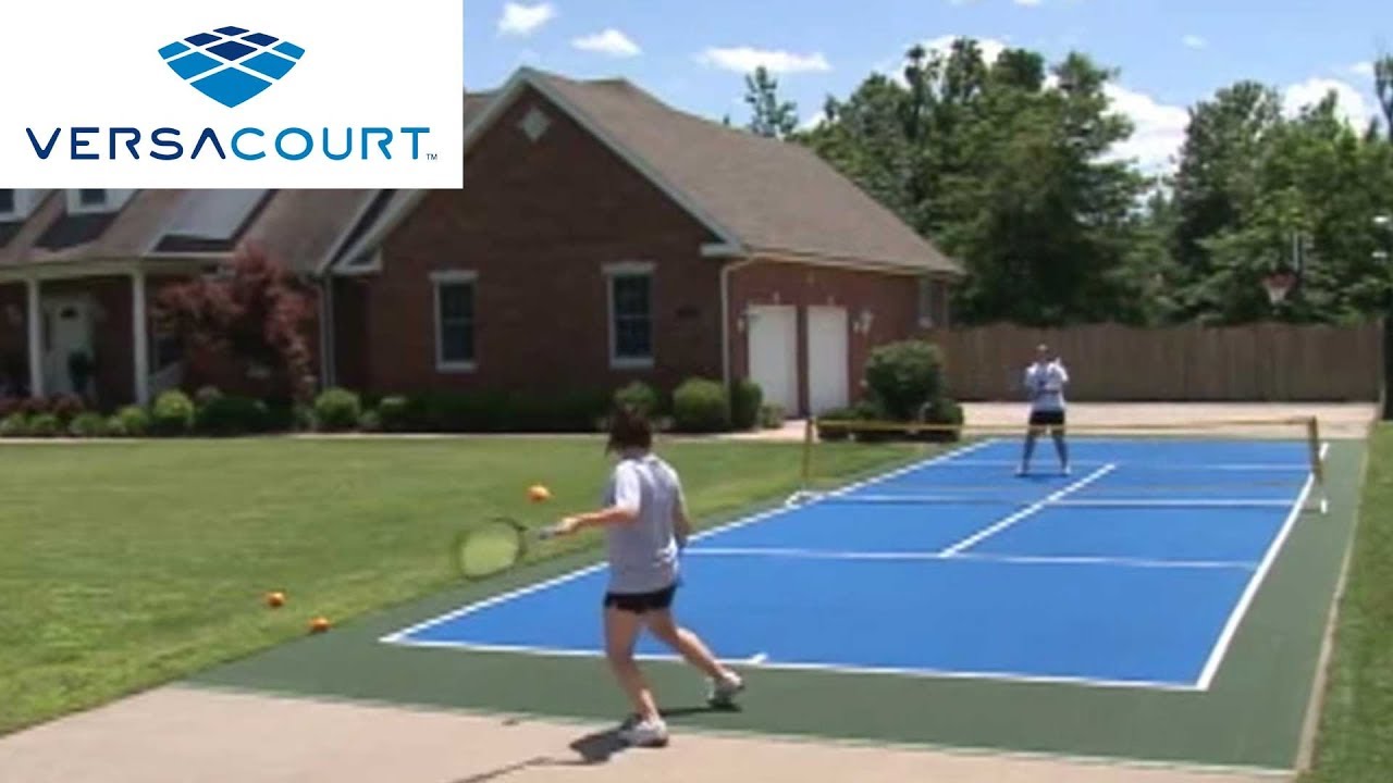 Mini Tennis Court (Quick-Start Court) by VersaCourt