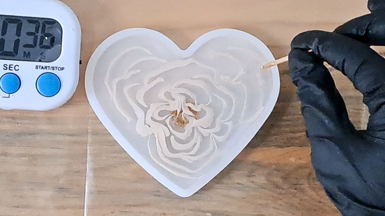 Aesthetic Valentine RESIN BLOOM Ideas | Step by Step