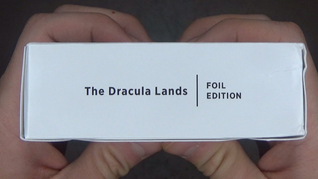 MTG TCG Secret Lair 'The Dracula Lands - Foil Edition' Card Set Opening