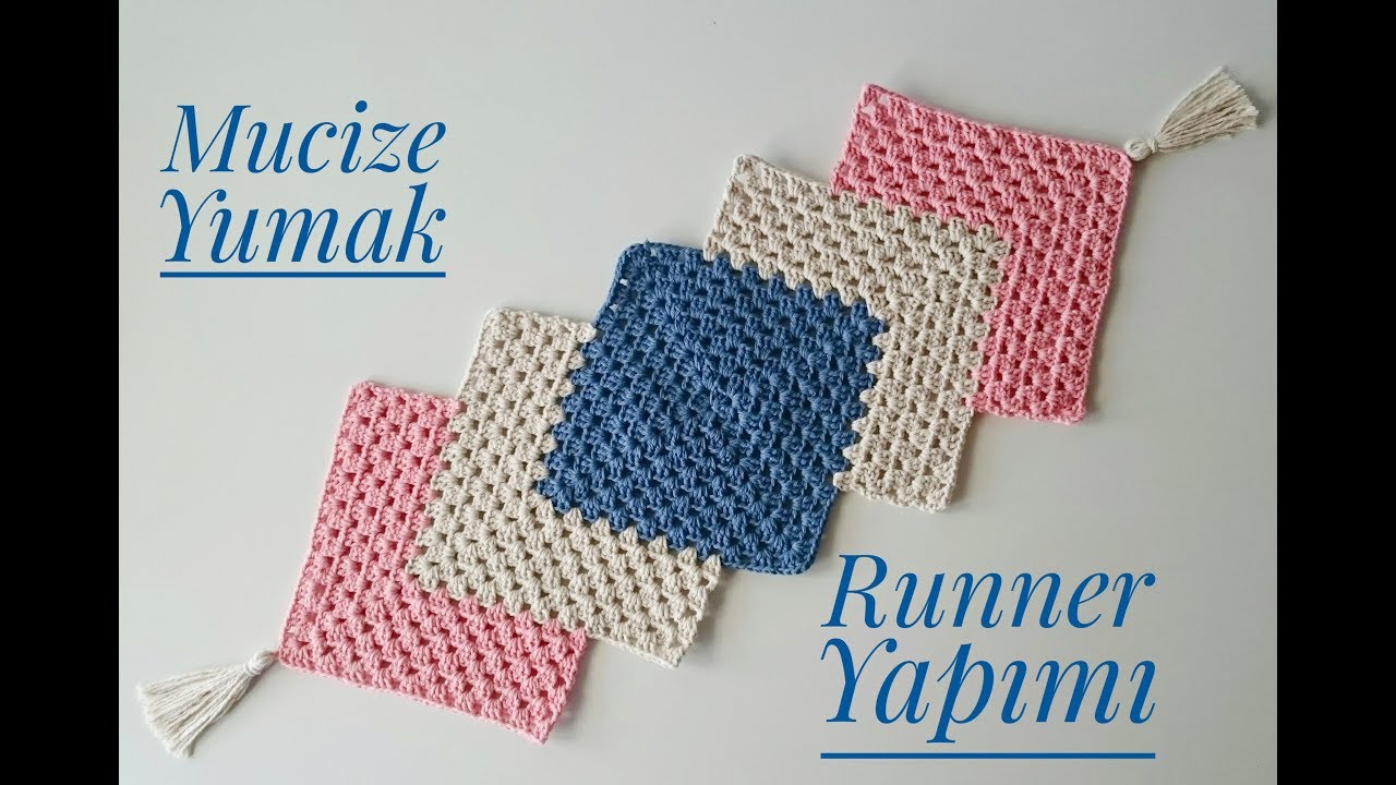 Hanımdilendi Beybeğendi Motifinden Runner Yapımı |  1.Bölüm
