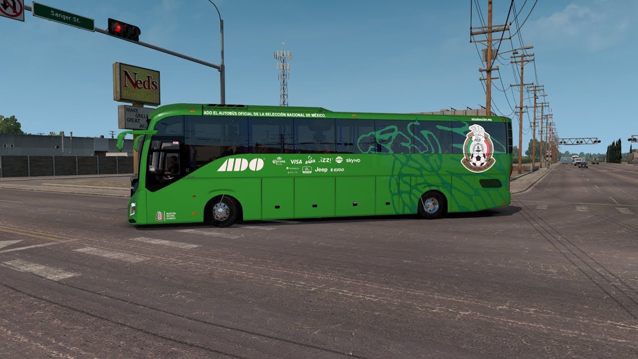 BUS VOLVO 9800 | Nuevo México | De Alamogordo a Hobbs
