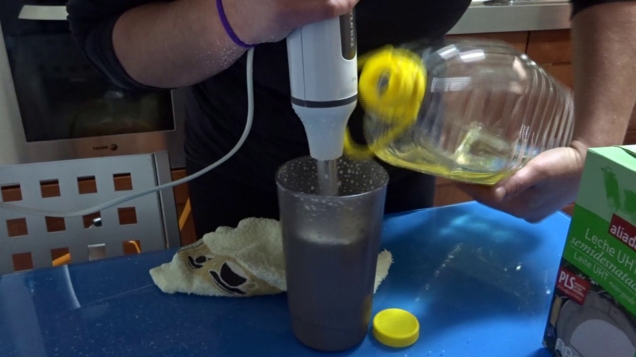 ALIOLI SIN HUEVO  , ( CON LECHE )