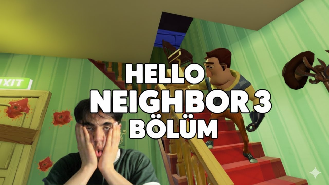 BU KOMŞU TAM PİSKOPAT |HELLO NEİGHBER | 3 Bölüm