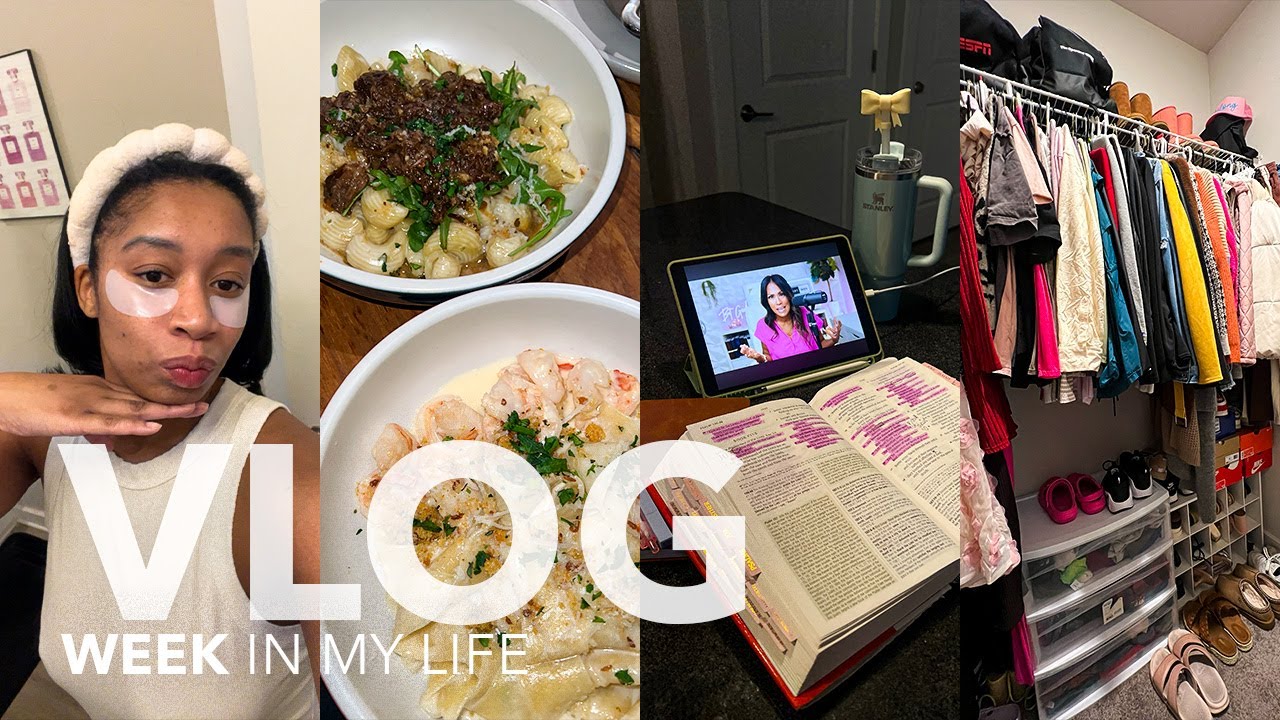 week in the life: Bible study, closet declutter, date night at North Italia + jumbo flexi rod fail