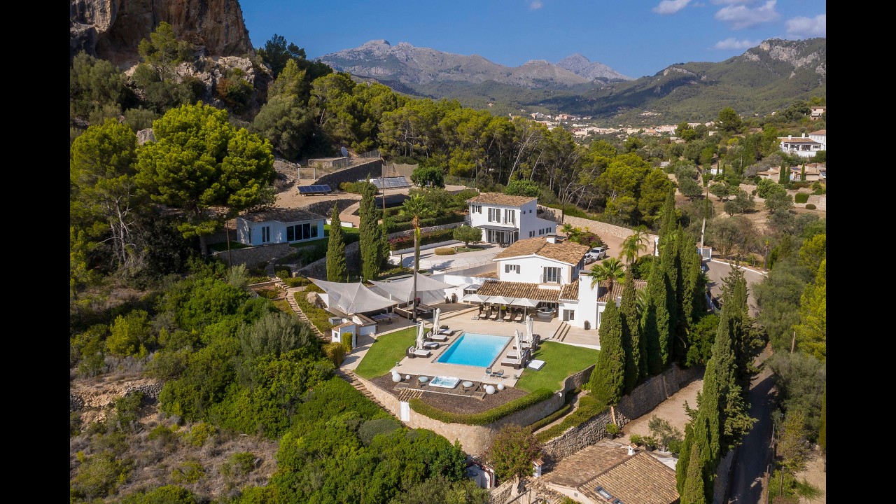 Modern Finca Estate between Andratx & Port Andratx | Privacy, Guest Houses & Valley Views