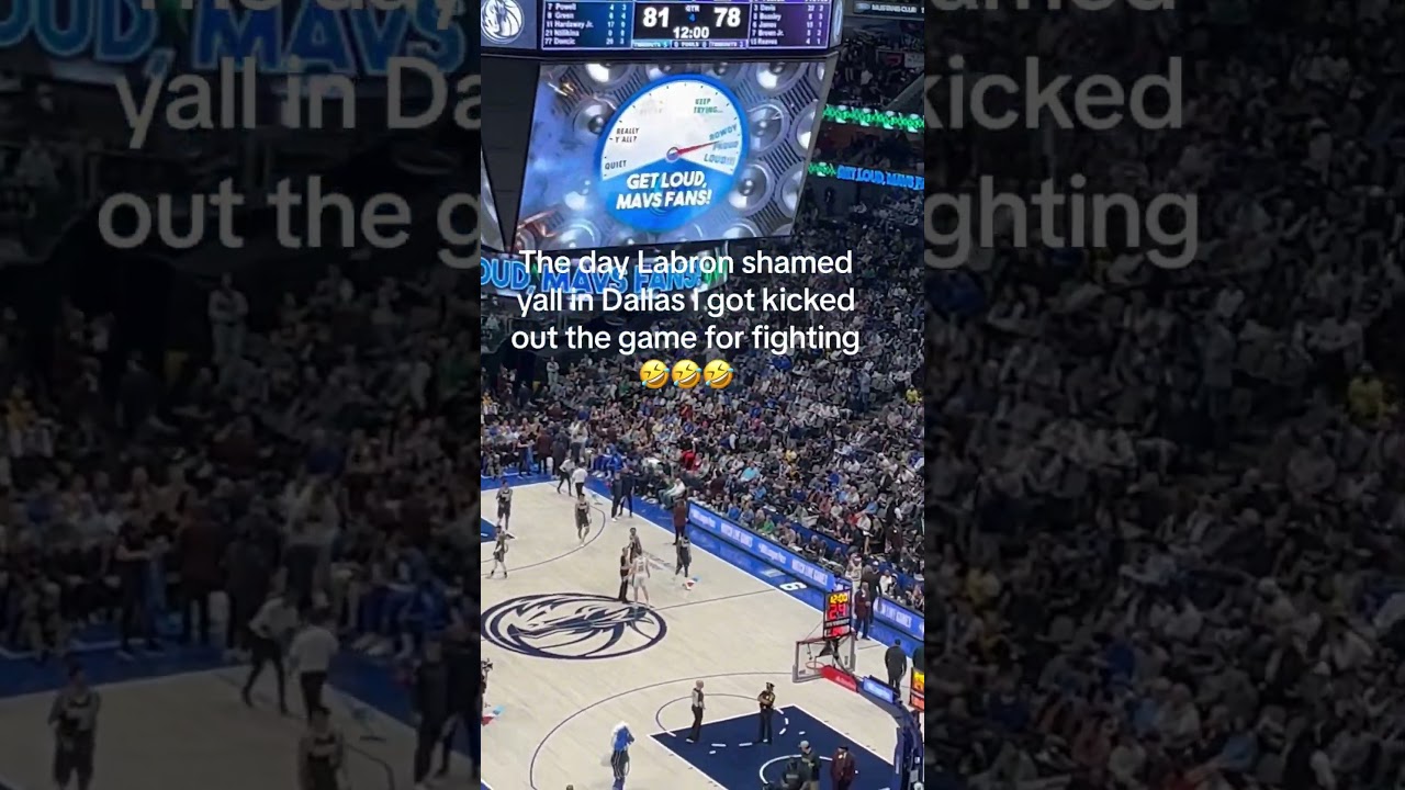 Game fight 🤣 #unklebang #dallas #labronjames #sports #gamefights #batonrouge