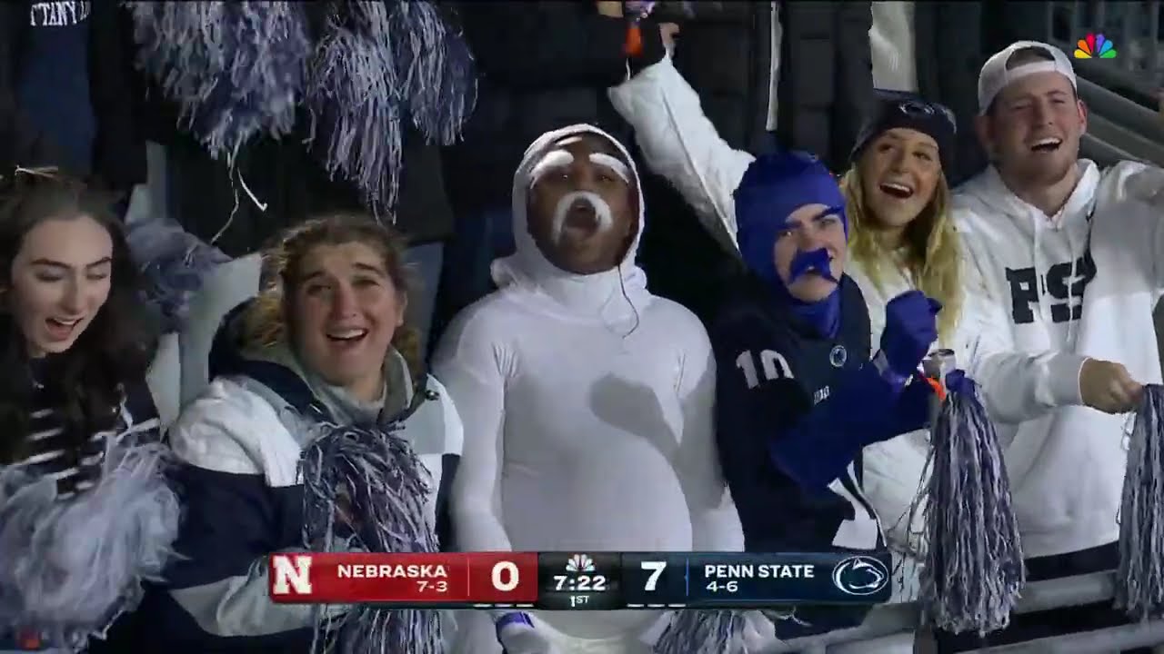Nebraska vs Penn State Full Game | November 22, 2025 | NCAA Football 2025 Replay