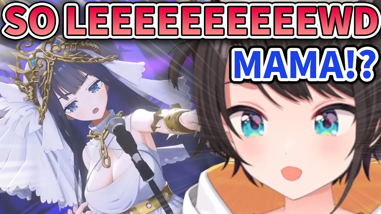 Subaru's Reaction to Kronii's Goddess Outfit is Hilarious
