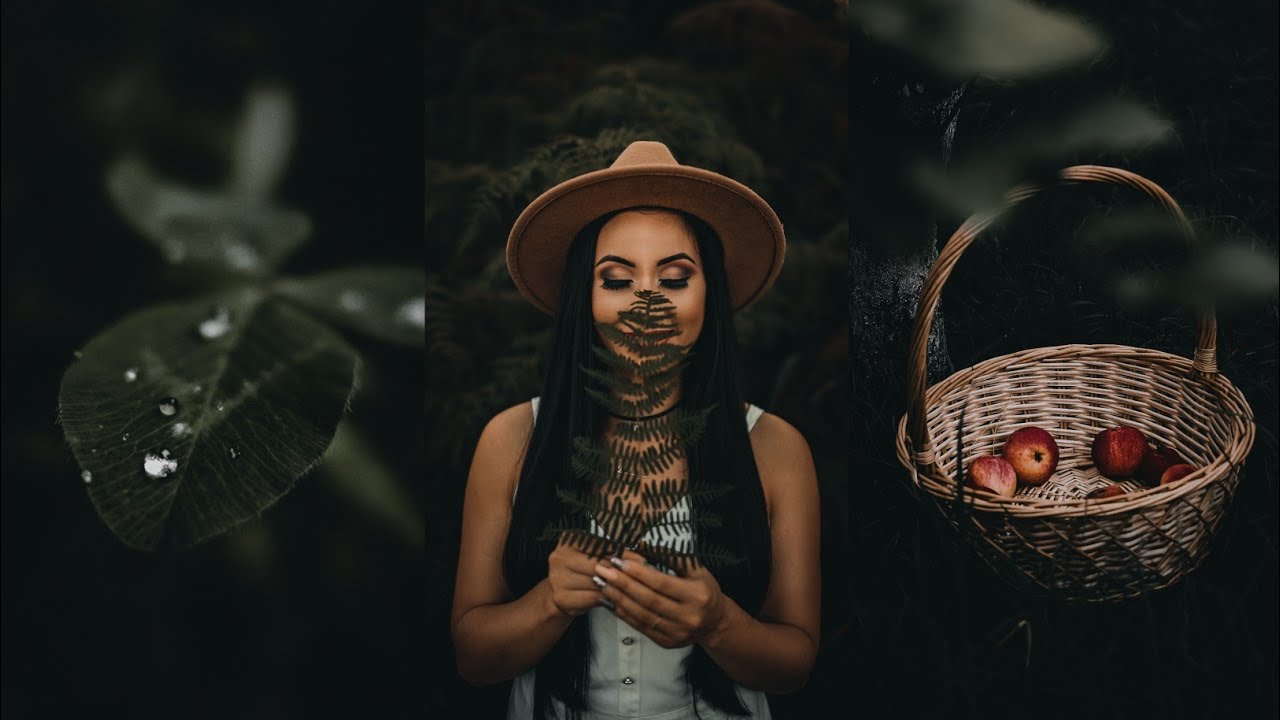 Moody Green Lightroom Mobile Preset | Moody presets | Green preset | lightroom presets