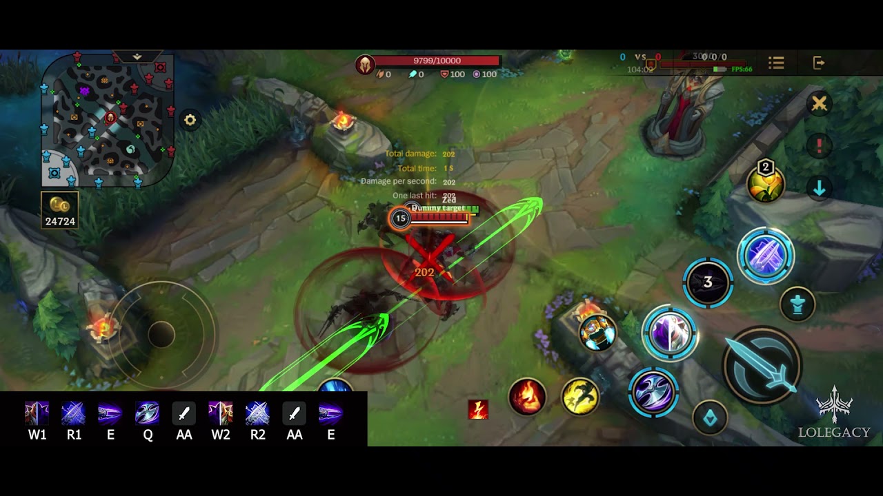 WILD RIFT - Zed Double Jump Combo
