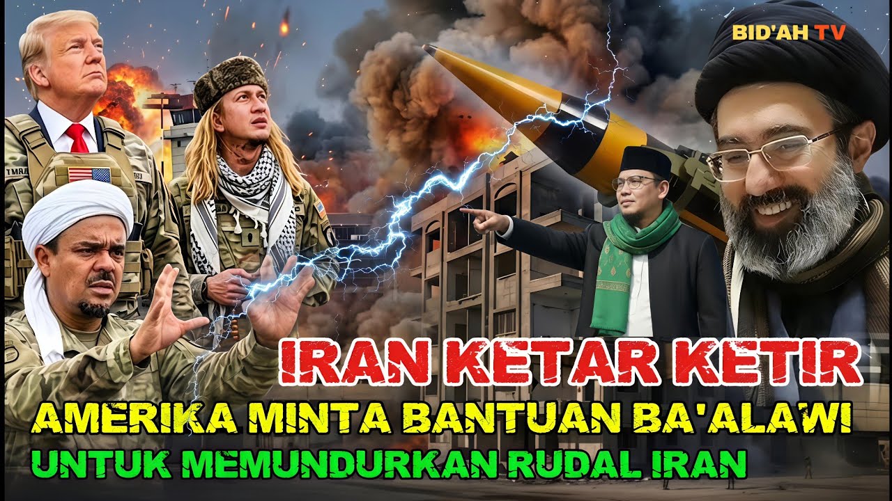 🔴 Gus Rijal Terbaru‼️Iran Ketar ketir Amerika minta bantuan Ba'alwi || untuk memundurkan rudal Iran 
