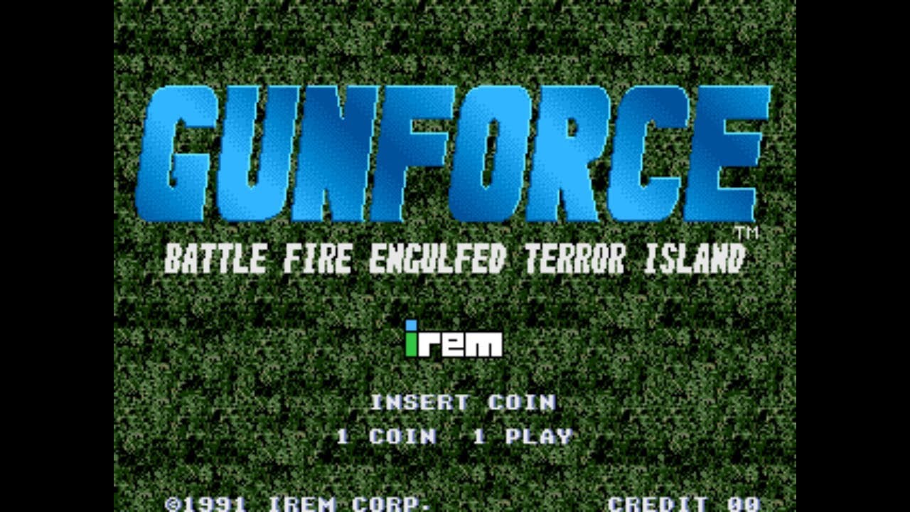 [Gunforce] 2 Players ALL