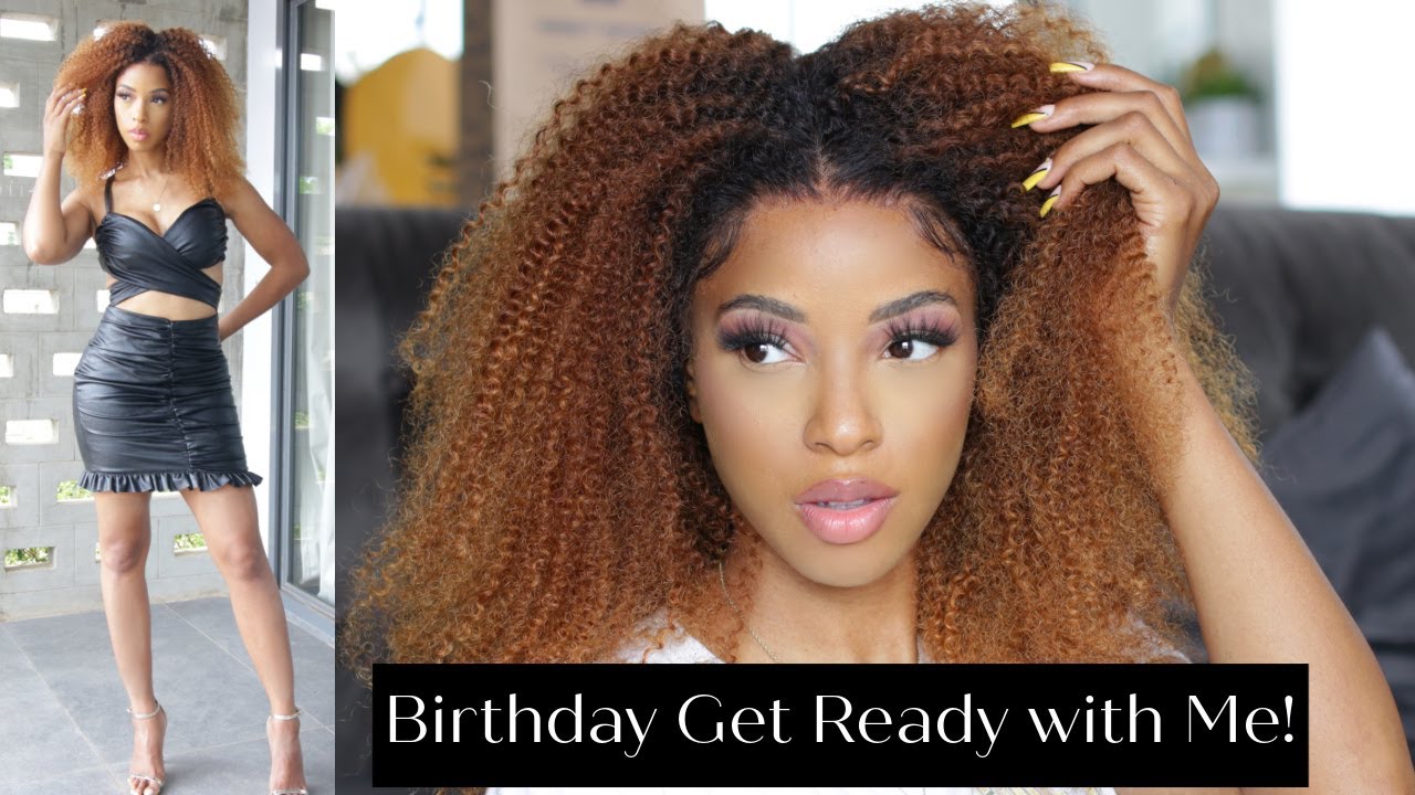 BIRTHDAY GET READY! | HER GIVEN HAIR | ROCHELLE VLOGS
