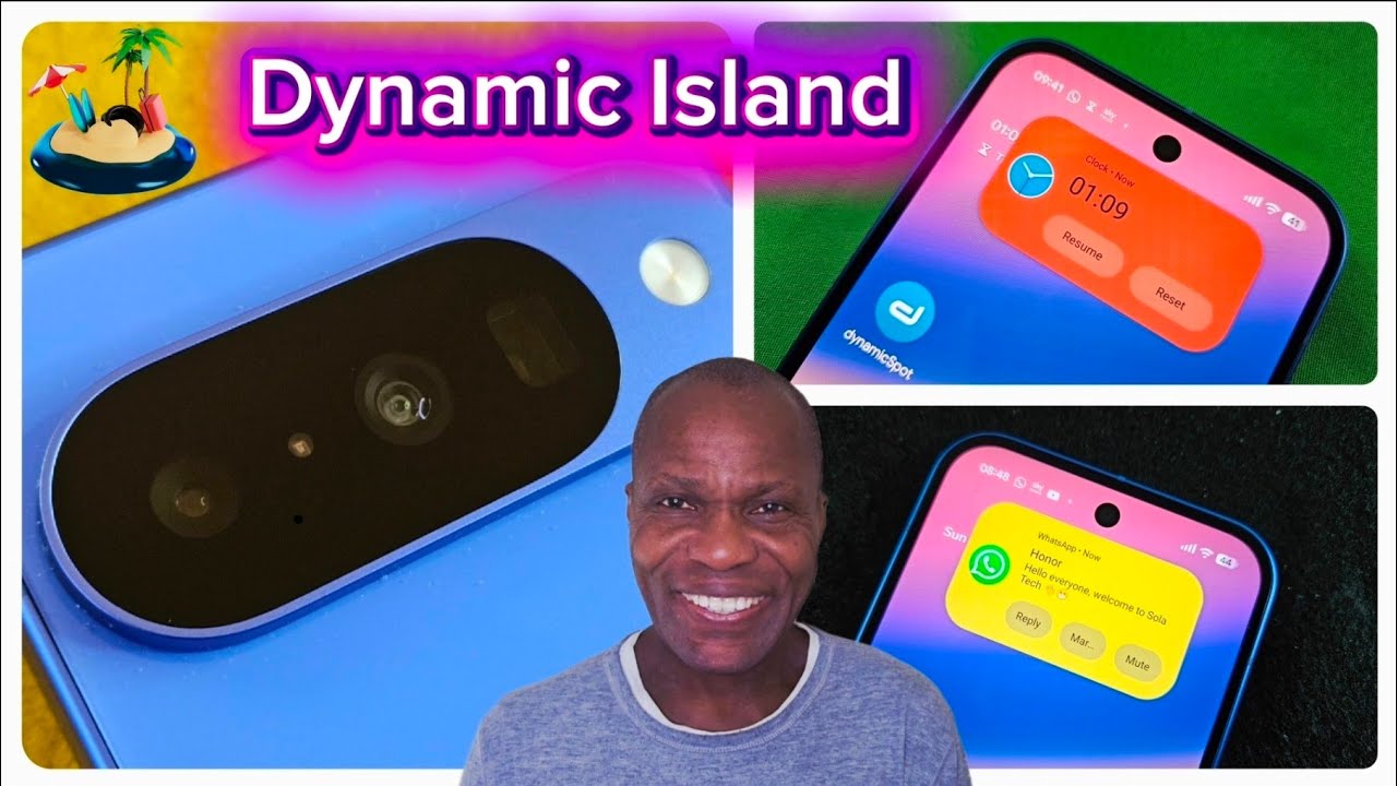 Google Pixel &mdash; Как включить динамический остров 🙂 Динамическая точка