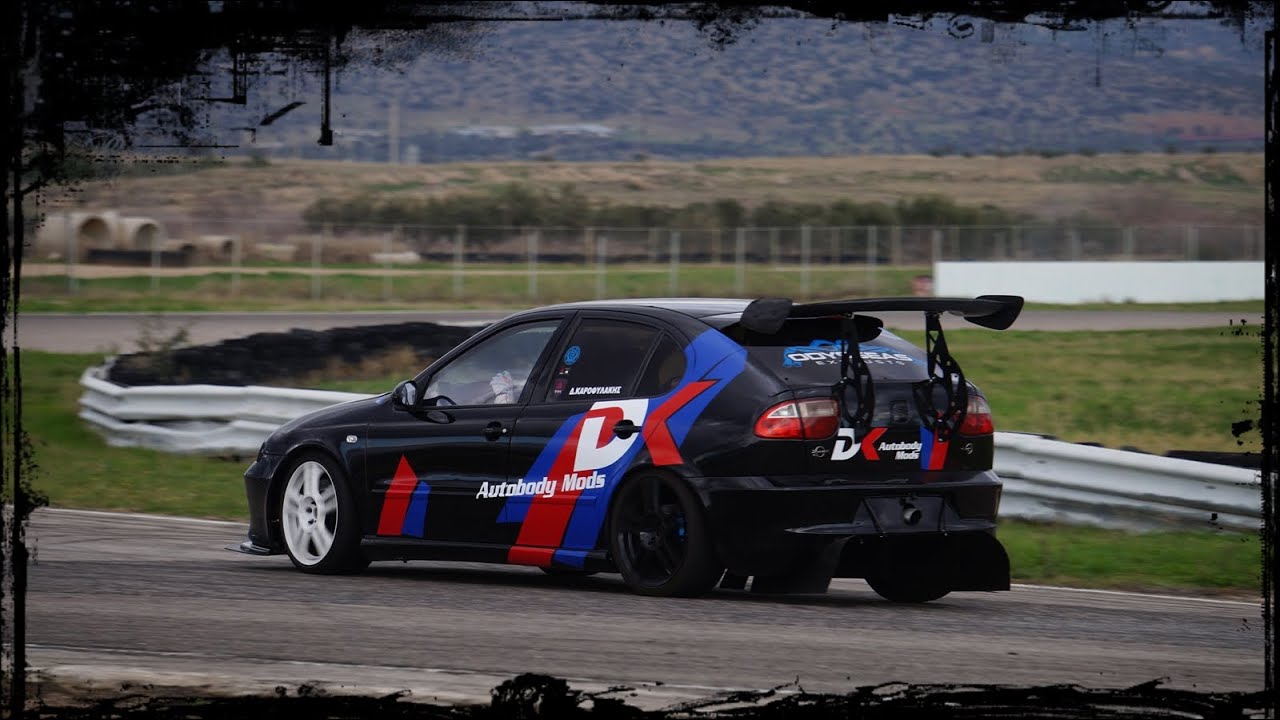 Second Test Aero Package KIT  Seat Leon Cupra R 1M one fast Lap By KB Remap