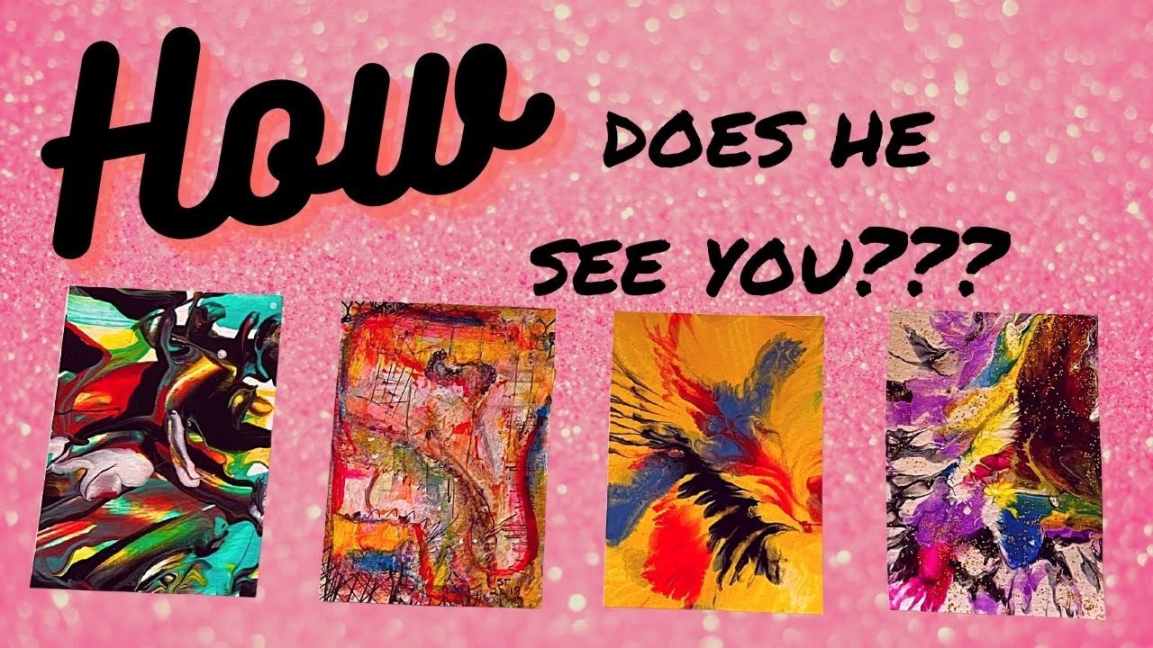 HOW DOES HE SEE YOU??? ✨❣️💙❣️✨ pick a card ✨❣️💙❣️✨