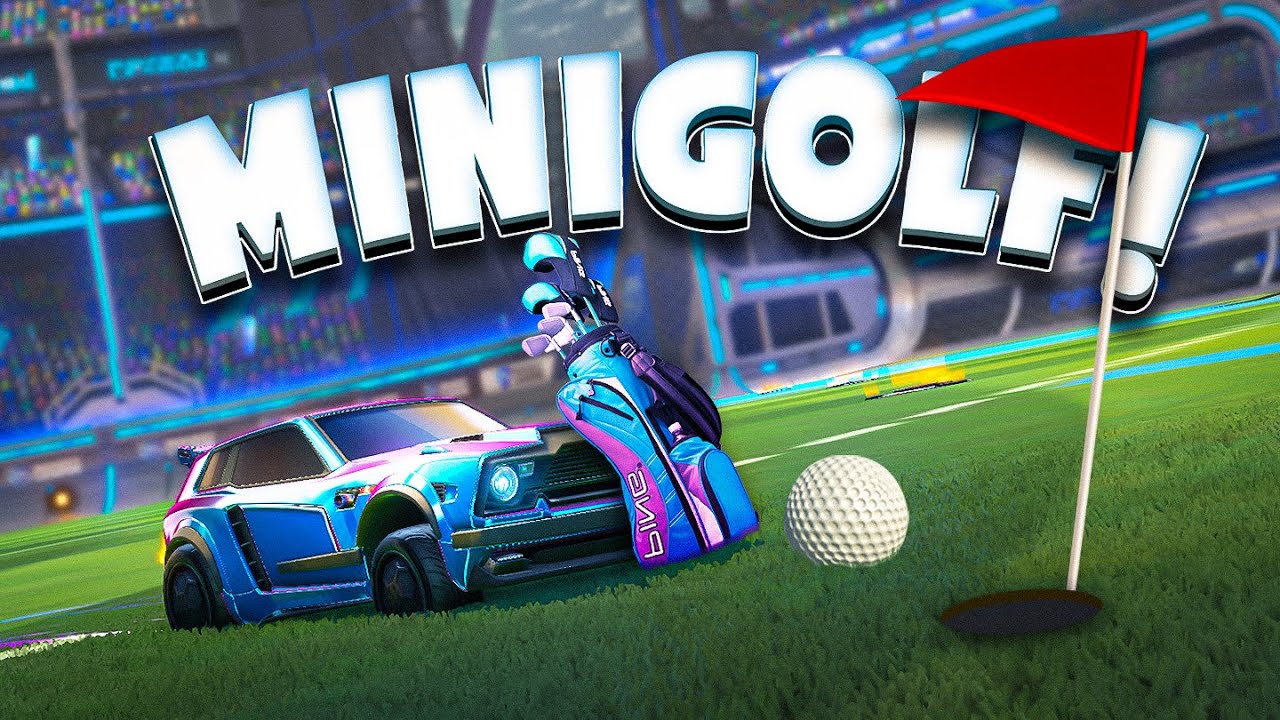 MINI GOLF w Rocket League!