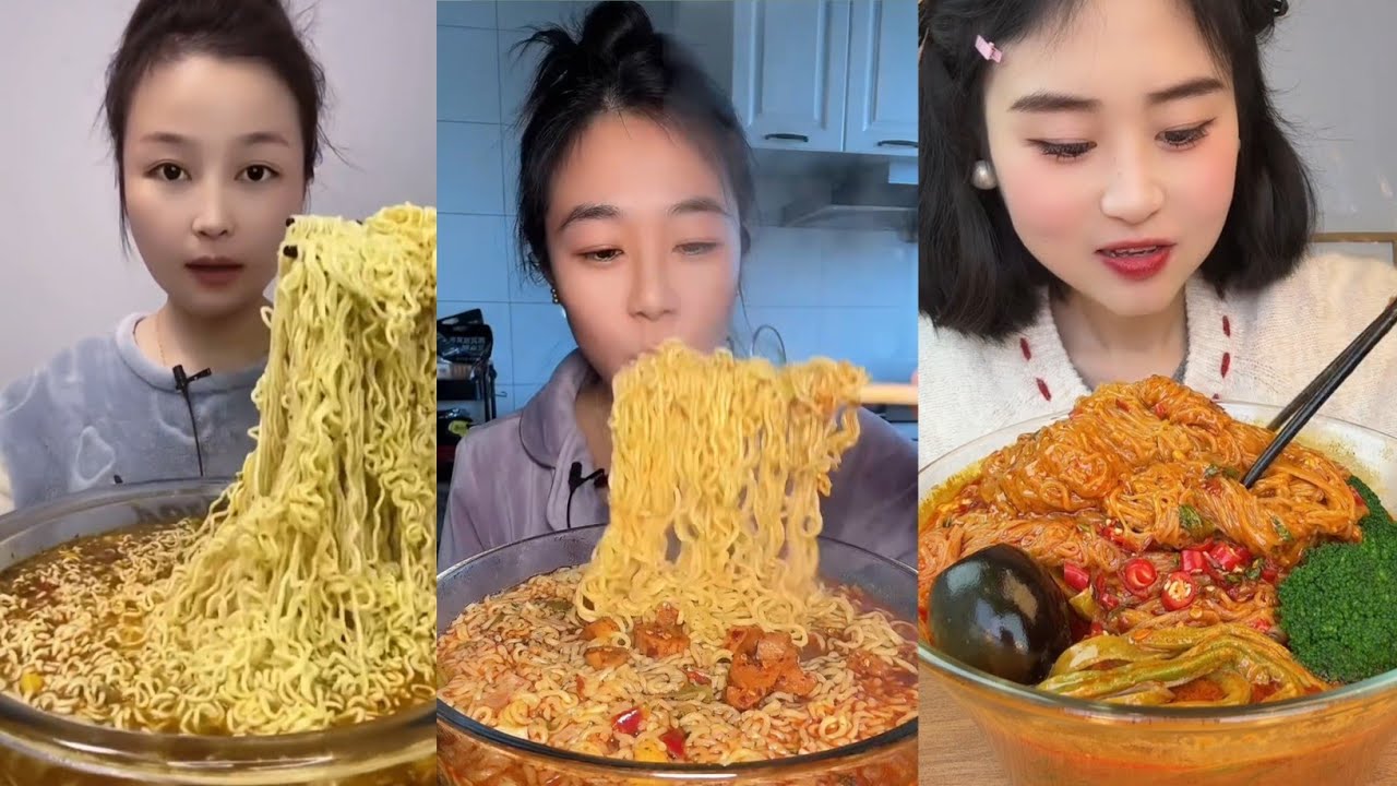 [ MUKBANG ASMR ] Ep 12 Massive Fire Noodles Challenge!! 🔥 | No Talking ASMR Eating Show 
