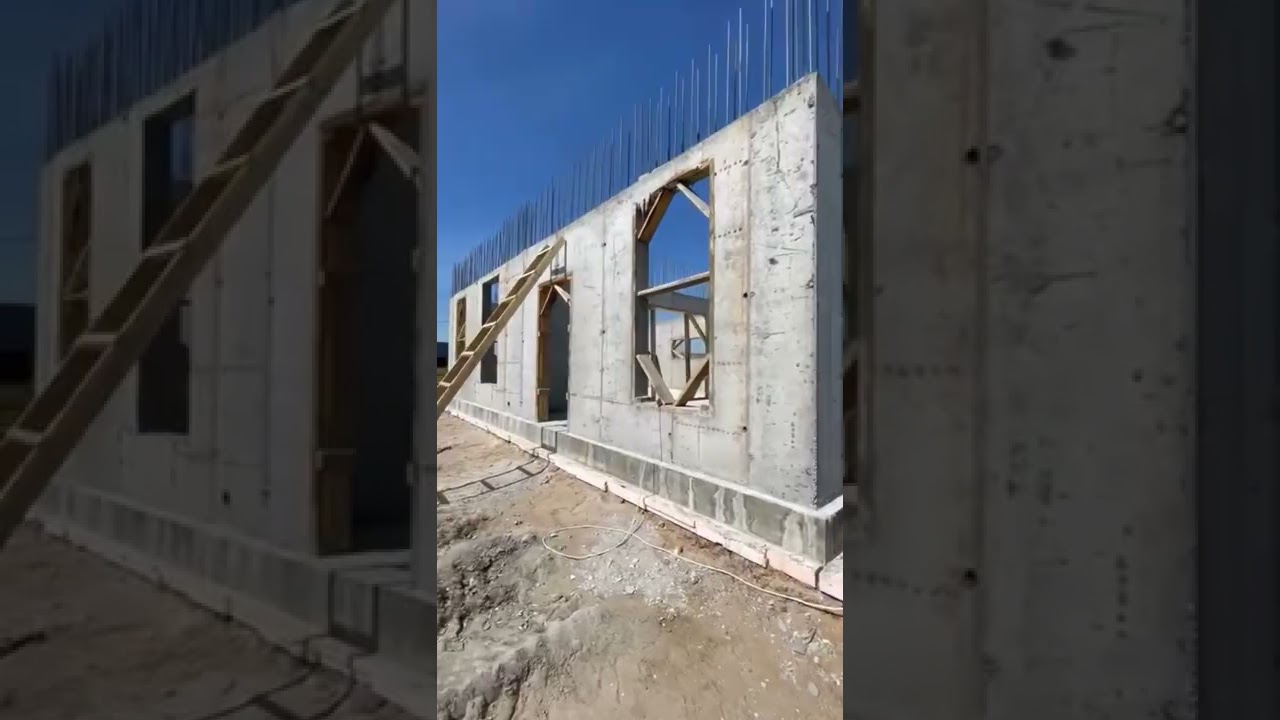 Монолитная коробка Дома! Быстро и гладко #монолит
