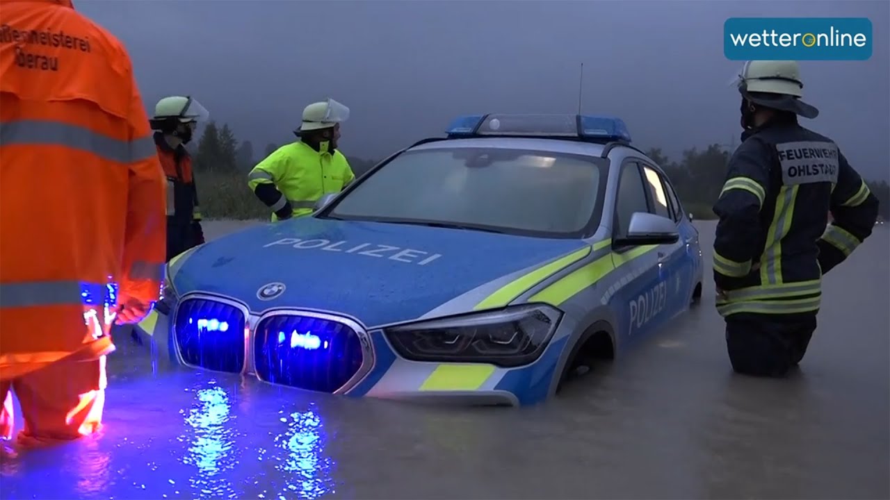 Hochwasser in Südbayern (04.08.2020)